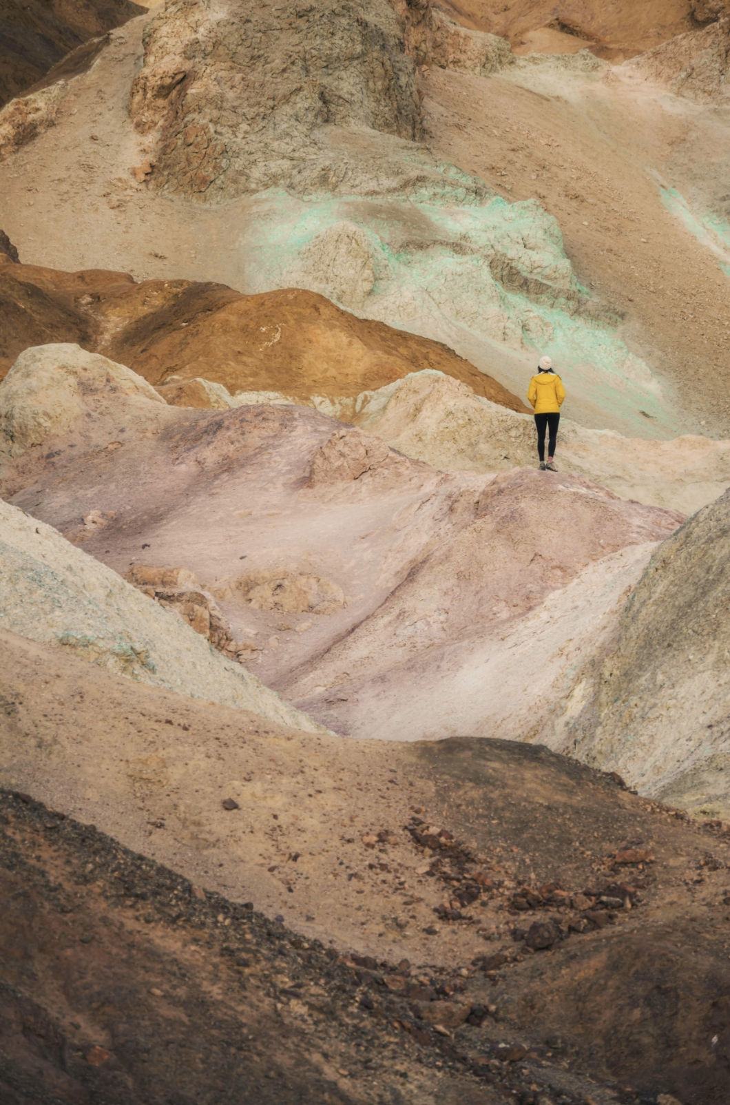 Artist's Palette in Death Valley National Park. Photography by California Travel Escapes.